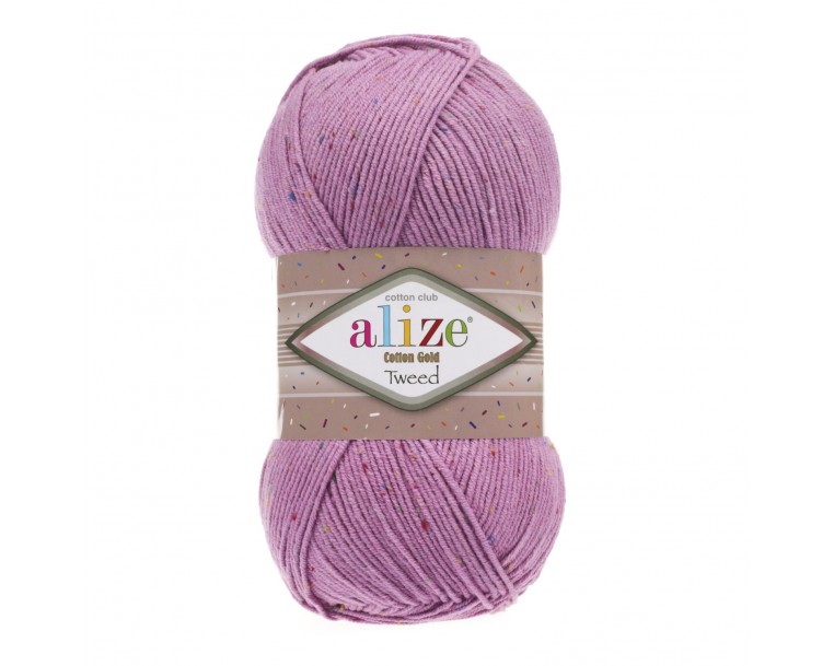 ALIZE Cotton Gold Tweed 98 - рожевий